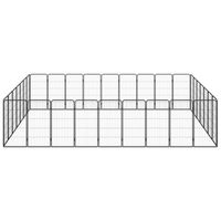 The Living Store Hondenkennel - Gepoedercoat staal - 450x350x100 cm - Stevig materiaal