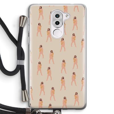 You're so golden: Honor 6X Transparant Hoesje met koord