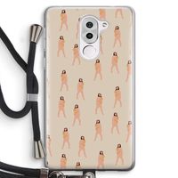 You're so golden: Honor 6X Transparant Hoesje met koord