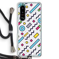 8-bit N°8: Sony Xperia 5 III Transparant Hoesje met koord