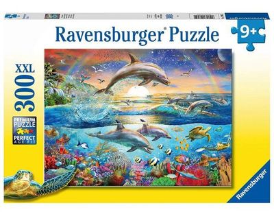 Ravensburger puzzel 300 XXL stukjes dolfijnenparadijs