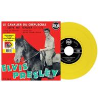 Elvis Presley - Le Cavalier Du Crépusculte: Love Me Tender (Doorzichtig Geel Vinyl) EP 7" Vinyl Elvis Presley - Le Cavalier Du Crépusculte: Love Me Tender (Doorzichtig Geel Vinyl) EP 7" Vinyl