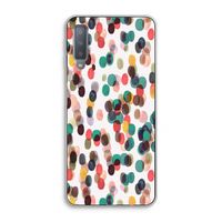 Tropical Dots: Samsung Galaxy A7 (2018) Transparant Hoesje