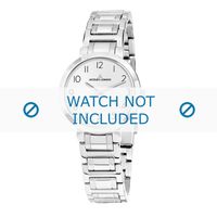 Jacques Lemans horlogeband 1-1932A Staal Zilver