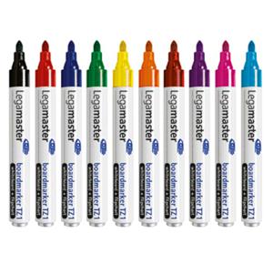 Legamaster TZ 1 7-110099 Whiteboardmarker Diverse kleuren 10 stuk(s)