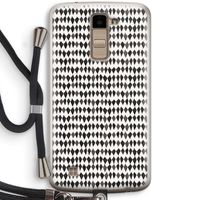 Crazy shapes: LG K10 (2016) Transparant Hoesje met koord
