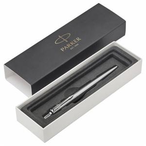 Parker Jotter balpen staal CT in geschenkverpakking