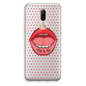 Yolo Denise: OnePlus 6 Transparant Hoesje