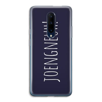 Joengneuh!: OnePlus 7 Pro Transparant Hoesje