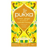 Pukka Lemon ginger touch of Manuka honey bio