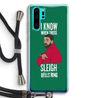 Sleigh Bells Ring: Huawei P30 Pro Transparant Hoesje met koord