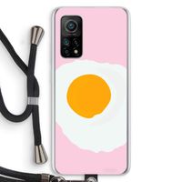 Sunny side up: Xiaomi Mi 10T 5G Transparant Hoesje met koord