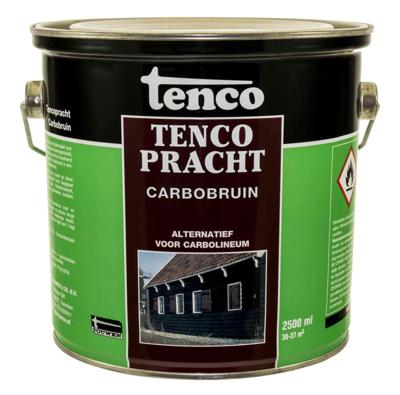 Carbobruin 2,5l pracht verf/beits - Tenco