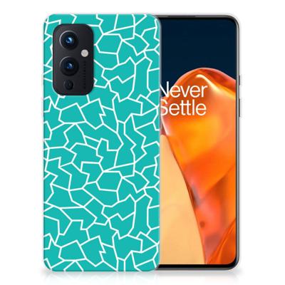 OnePlus 9 | Hoesje maken | Cracks Blue