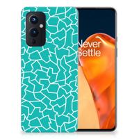 OnePlus 9 | Hoesje maken | Cracks Blue