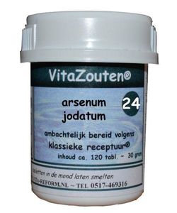 Arsenum jodatum VitaZout nr. 24