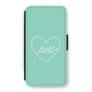 Best heart pastel: iPhone 12 Pro Flip Hoesje