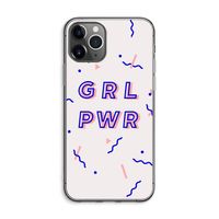 GRL PWR: iPhone 11 Pro Max Transparant Hoesje