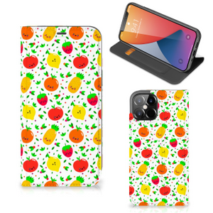 iPhone 12 Pro Max Flip Style Cover Fruits