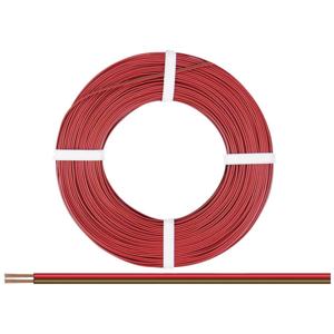 Donau Elektronik 275-08-25 Draad 2 x 0.75 mm² Rood-bruin 25 m