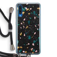 Terrazzo N°10: Samsung Galaxy A50 Transparant Hoesje met koord