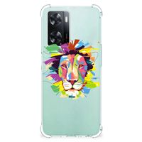 OPPO A57 | A57s | A77 4G Stevig Bumper Hoesje Lion Color - thumbnail