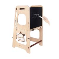 Classic World houten 2in1 leertoren en tafel verstelbaar, 90cm Classic World houten 2in1 leertoren en tafel verstelbaar, 90cm