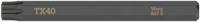 Wera 867 S TORX® bits voor slagschroevendraaier, TX 40 x 70 mm - 05018170001
