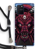 Hell Hound and Serpents: Samsung Galaxy Note 10 Lite Transparant Hoesje met koord
