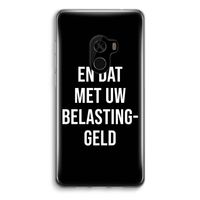 Belastinggeld - Zwart: Xiaomi Mi Mix 2 Transparant Hoesje