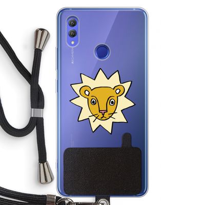 Kleine leeuw: Honor Note 10 Transparant Hoesje met koord