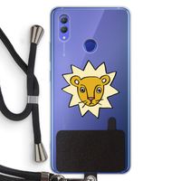 Kleine leeuw: Honor Note 10 Transparant Hoesje met koord