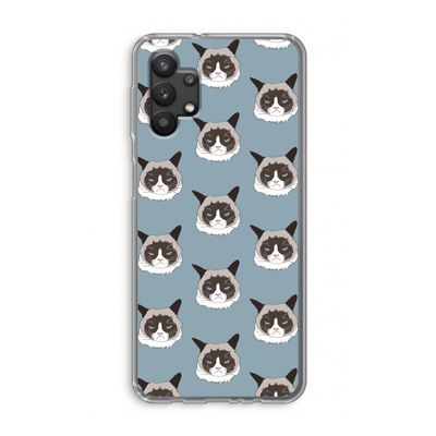 It's a Purrr Case: Samsung Galaxy A32 5G Transparant Hoesje