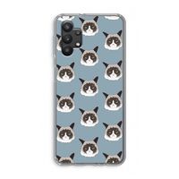 It's a Purrr Case: Samsung Galaxy A32 5G Transparant Hoesje