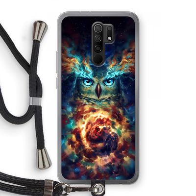 Aurowla: Xiaomi Redmi 9 Transparant Hoesje met koord