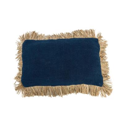 De Saint Tropez Kussenhoes - Blauw Naturel - 30x50
