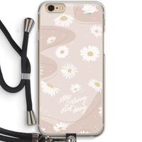 Daydreaming becomes reality: iPhone 6 / 6S Transparant Hoesje met koord