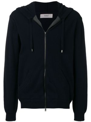 Pringle of Scotland gebreide hoodie - Blauw Pringle of Scotland gebreide hoodie - Blauw