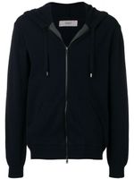 Pringle of Scotland knitted lounge hoodie - Bleu - thumbnail