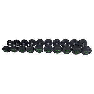Tunturi Pro PU dumbells 14-32 kg set