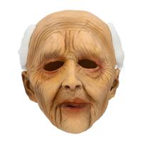 Oude man verkleedmasker - latex - voor volwassenen - bejaarde/Abraham/Joe Biden/Opa - carnaval - thumbnail