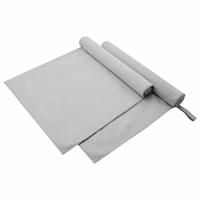 Sporthanddoeken 2 pcs Grijs 180 x 90 cm Polyester en polyamide