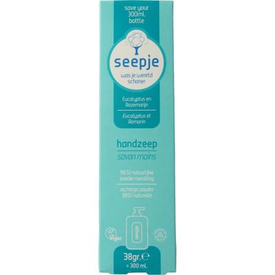 Seepje Handzeep eucalyptus & rozemarijn navulverpakking