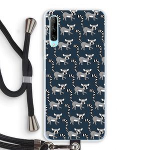 Makis: Huawei P Smart Pro Transparant Hoesje met koord
