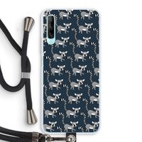 Makis: Huawei P Smart Pro Transparant Hoesje met koord