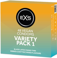 EXS Variety Pack 1 - Assortiment 48 Condooms