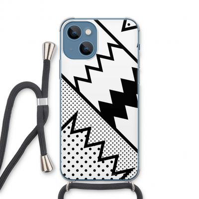 Pop Art #5: iPhone 13 Transparant Hoesje met koord
