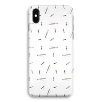 Hipster stripes: iPhone X Volledig Geprint Hoesje Hipster stripes: iPhone X Volledig Geprint Hoesje