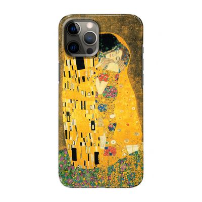 Der Kuss: Volledig geprint iPhone 12 Pro Max Hoesje