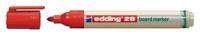 Whiteboardmarker edding 28 EcoLine rond 1.5-3mm rood